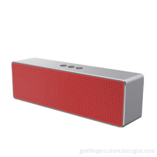 Bluetooth Speaker, V4.0, 3.5mm Aux-in, Hands-free, 1,500mAh, 2 x 3W, Full-Metal CasingNew